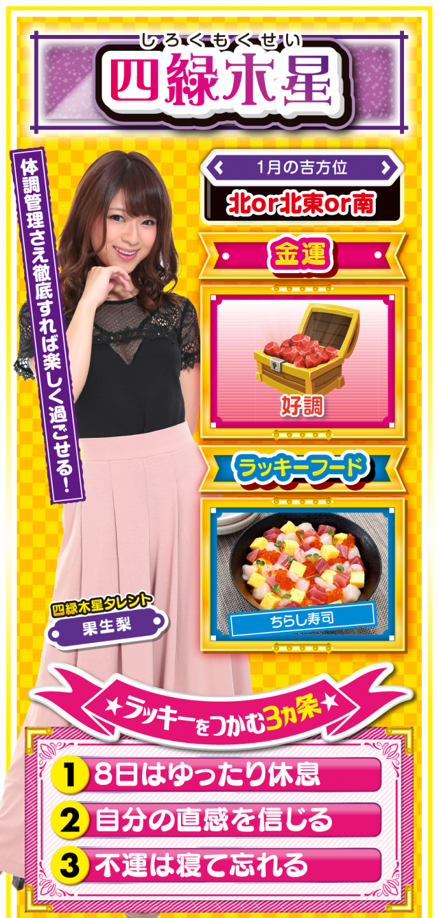 四緑木星占い結果