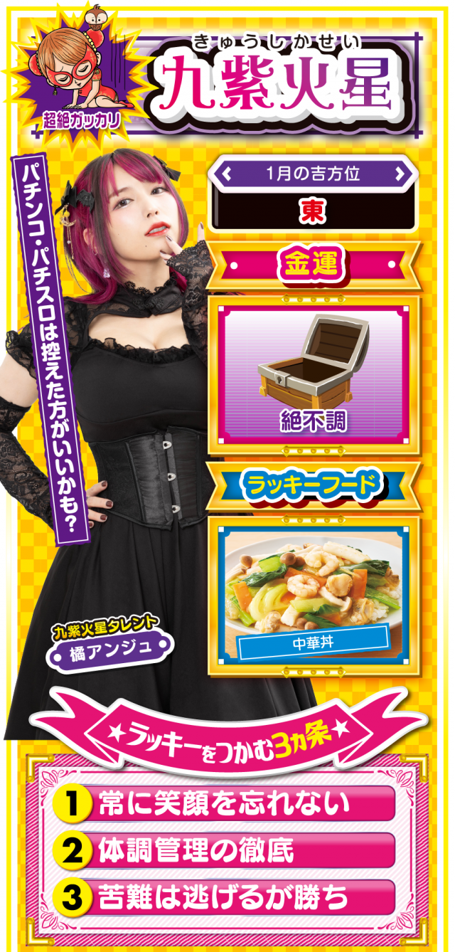 九紫火星占い結果