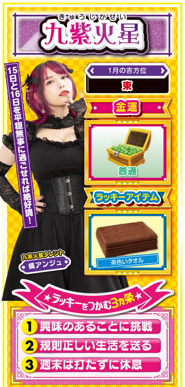 九紫火星占い結果