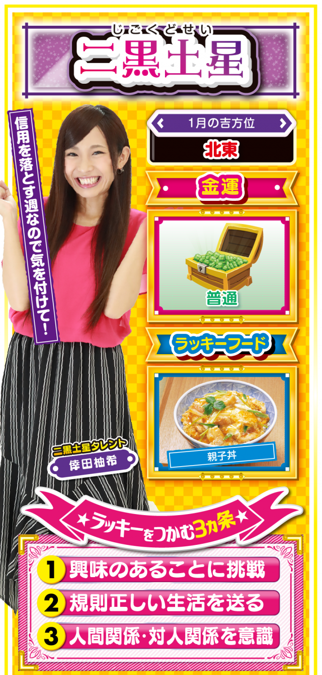 二黒土星占い結果