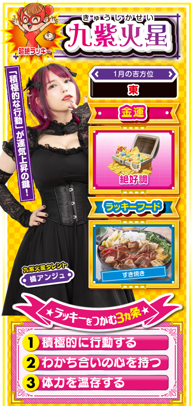 九紫火星占い結果