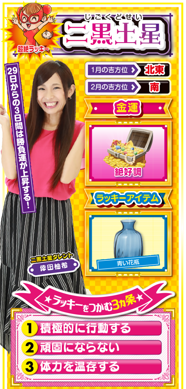 二黒土星占い結果