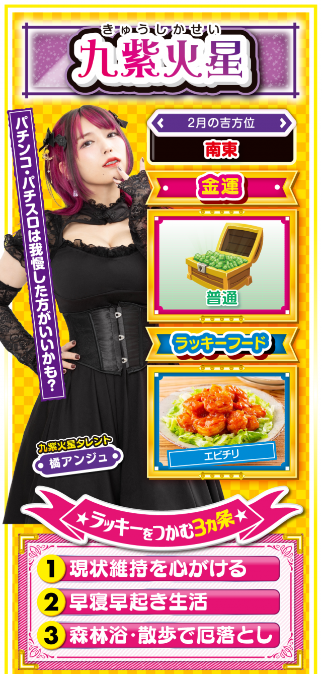 九紫火星占い結果