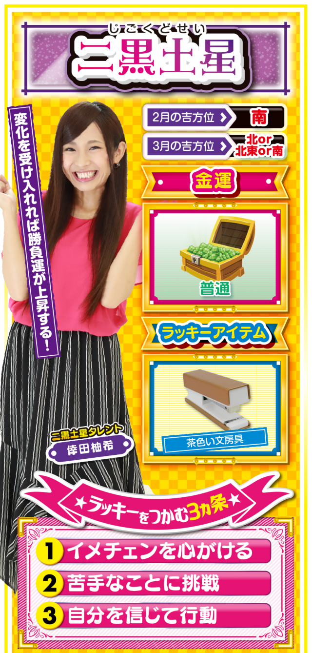 二黒土星占い結果