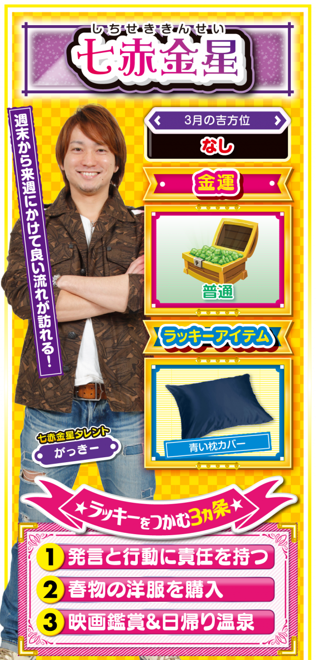 七赤金星占い結果