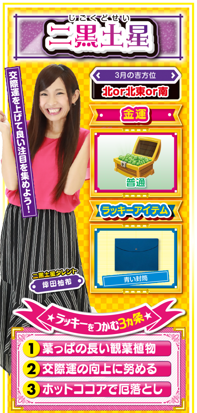 二黒土星占い結果