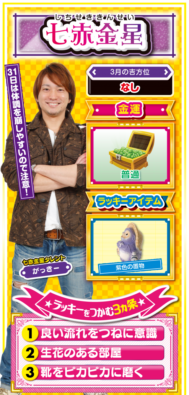 七赤金星占い結果