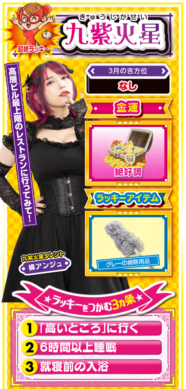 九紫火星占い結果