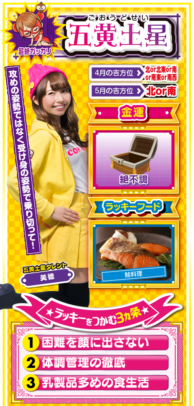 五黄土星占い結果