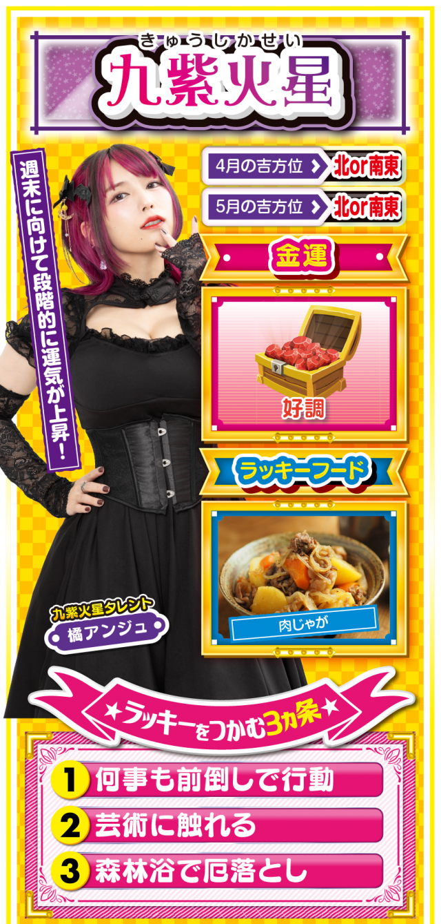 九紫火星占い結果