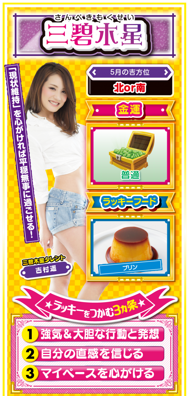 三碧木星占い結果