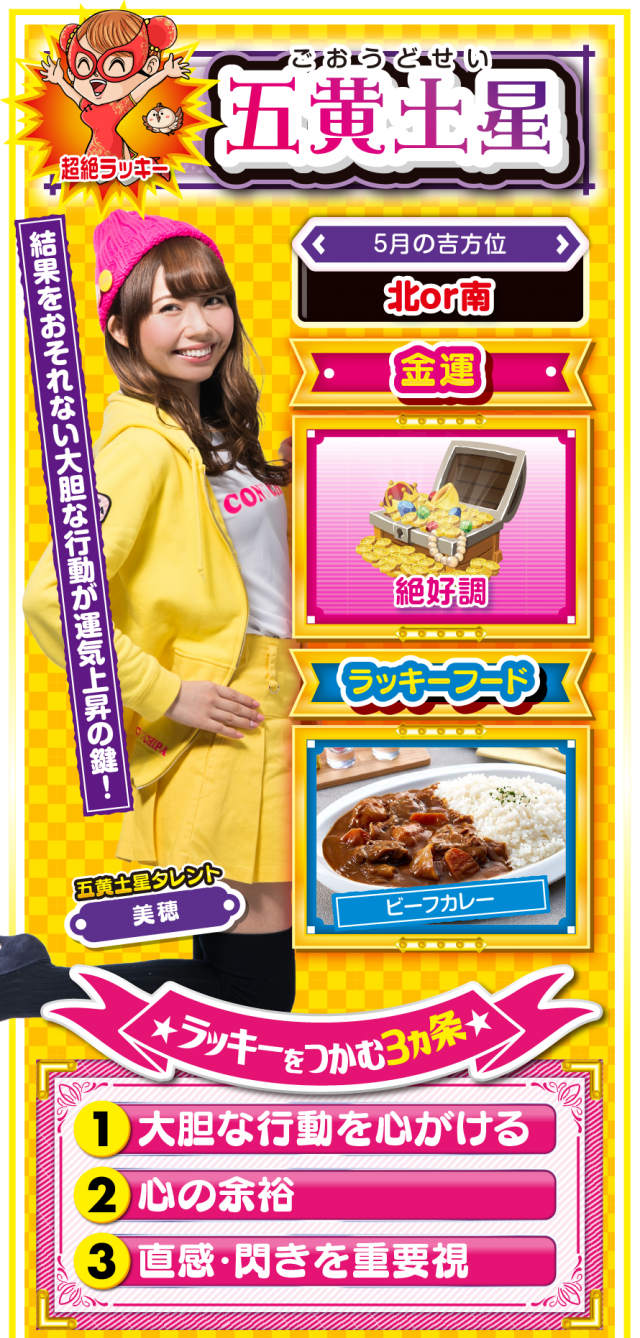 五黄土星占い結果