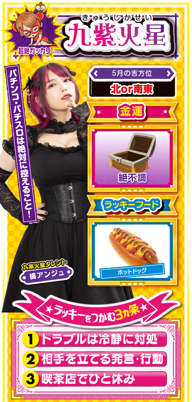 九紫火星占い結果