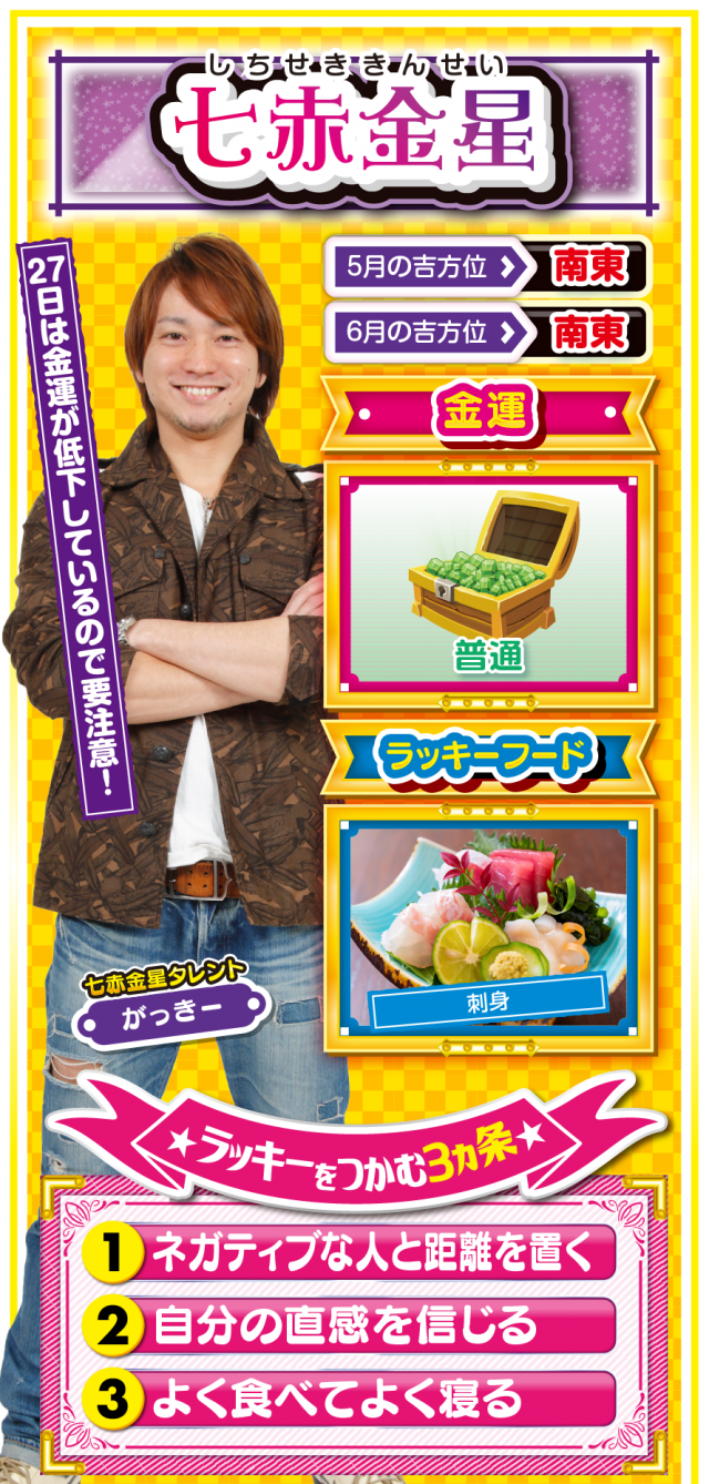 七赤金星占い結果