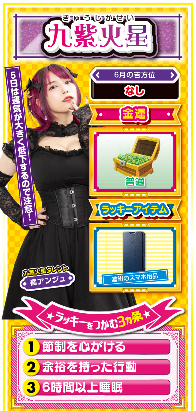 九紫火星占い結果