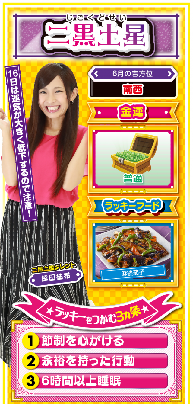 二黒土星占い結果