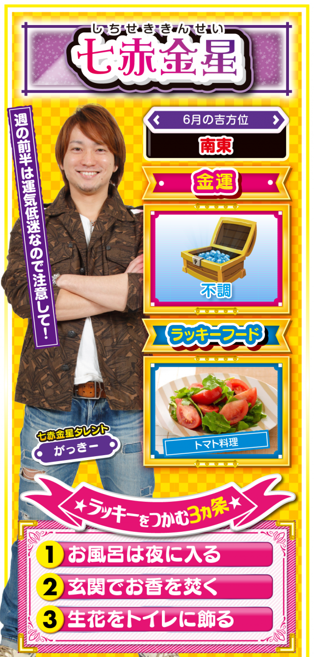 七赤金星占い結果