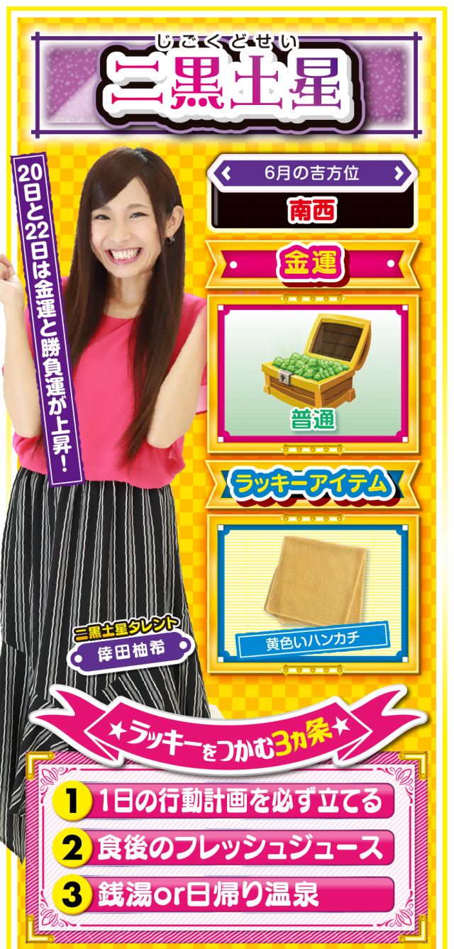 二黒土星占い結果