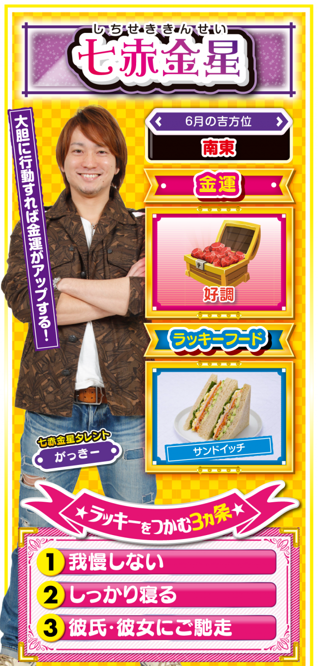 七赤金星占い結果