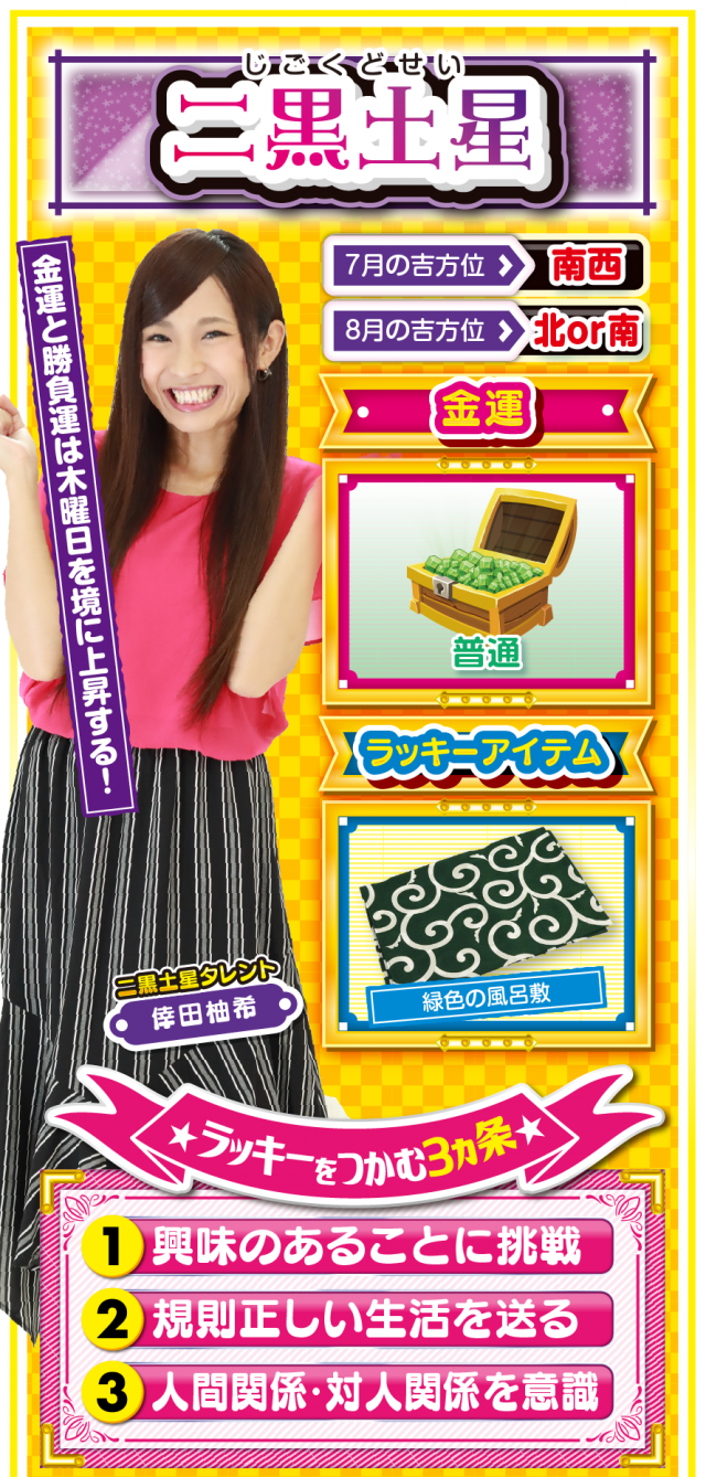 二黒土星占い結果