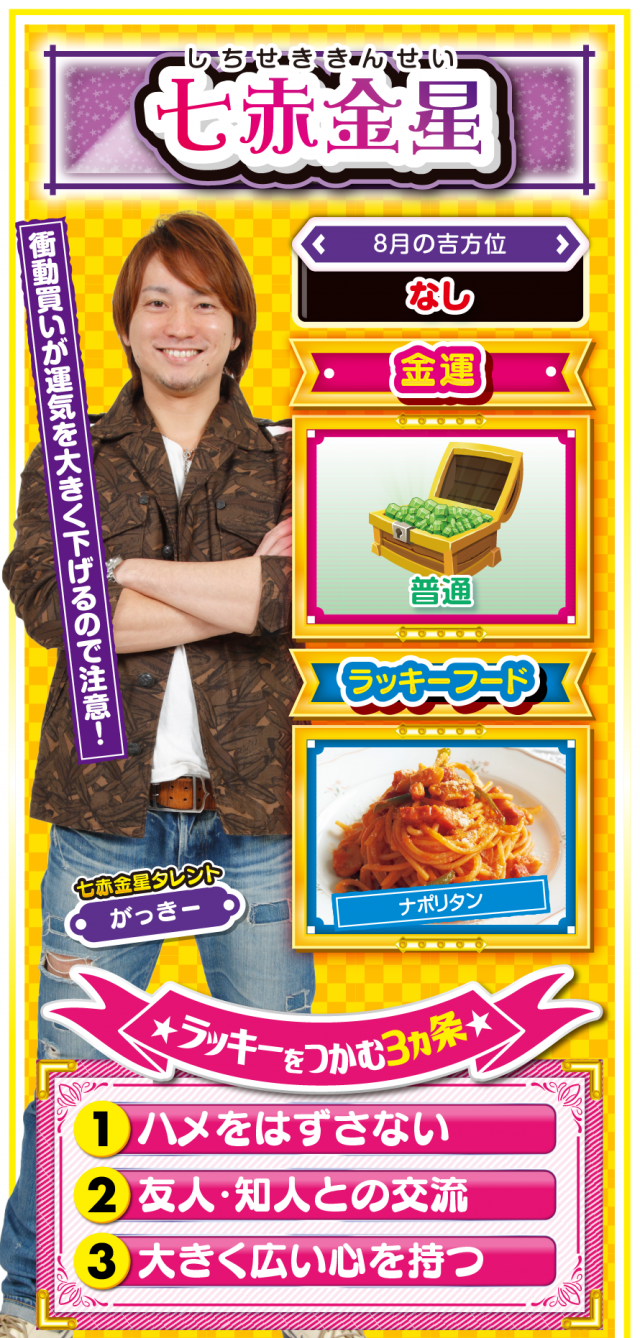 七赤金星占い結果