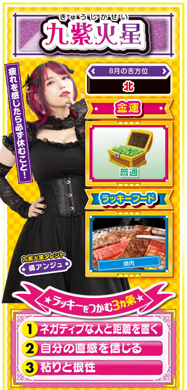 九紫火星占い結果