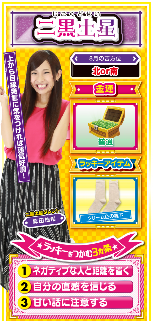 二黒土星占い結果