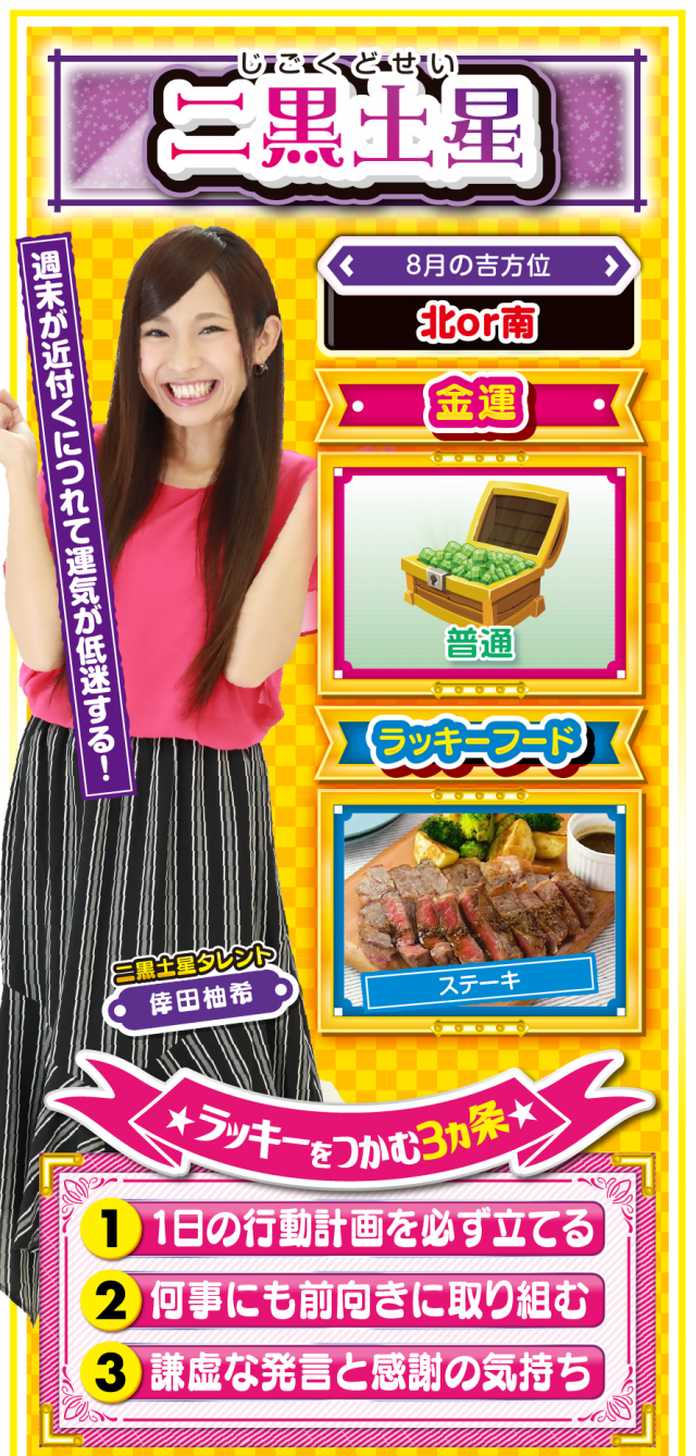 二黒土星占い結果