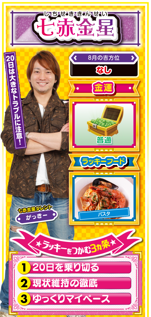 七赤金星占い結果