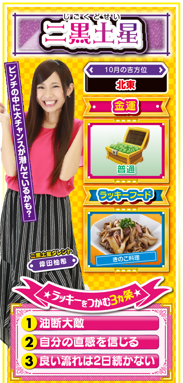 二黒土星占い結果