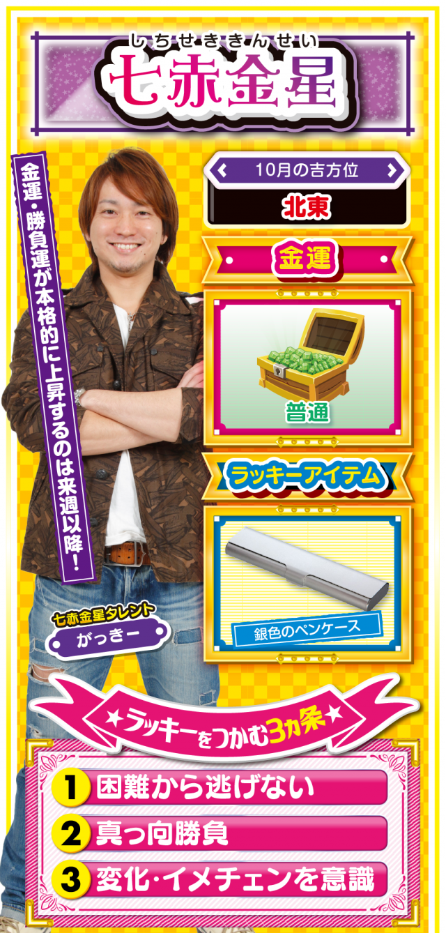 七赤金星占い結果