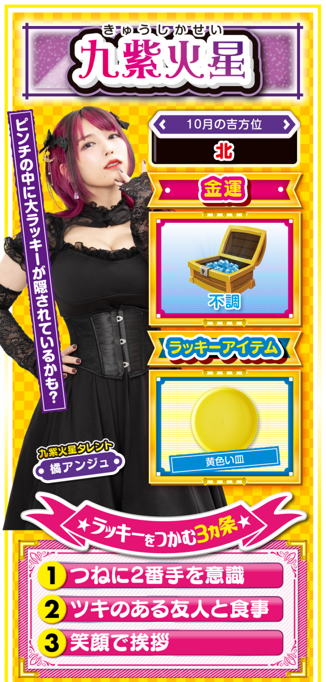 九紫火星占い結果