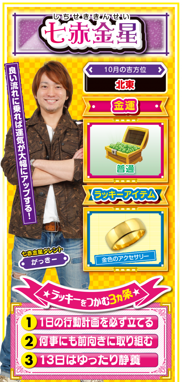 七赤金星占い結果