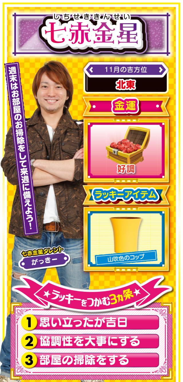 七赤金星占い結果