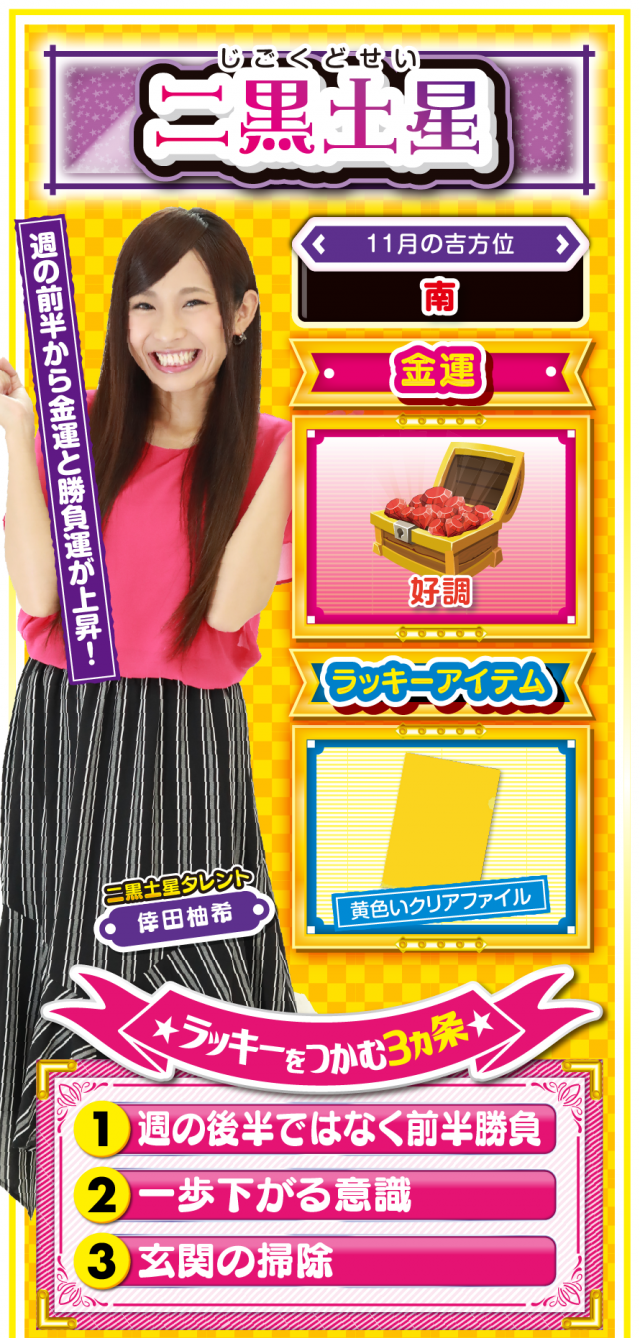 二黒土星占い結果