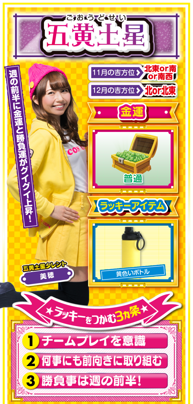 五黄土星占い結果