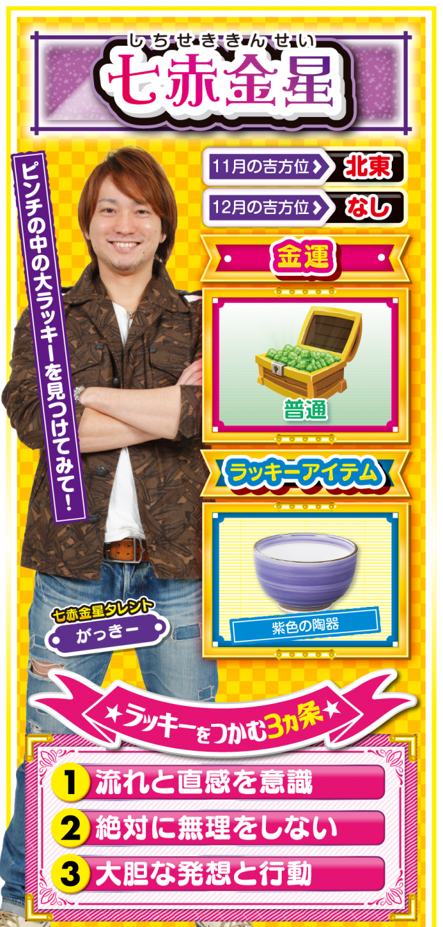 七赤金星占い結果