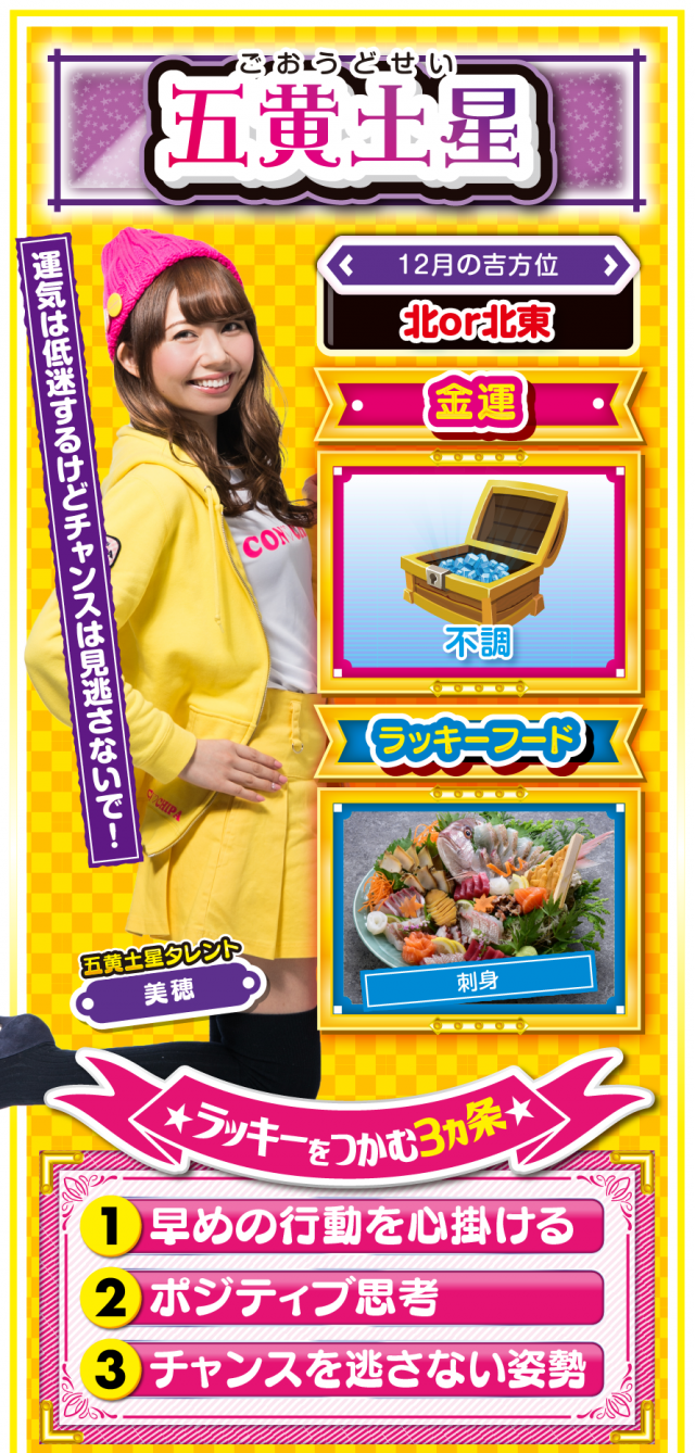 五黄土星占い結果