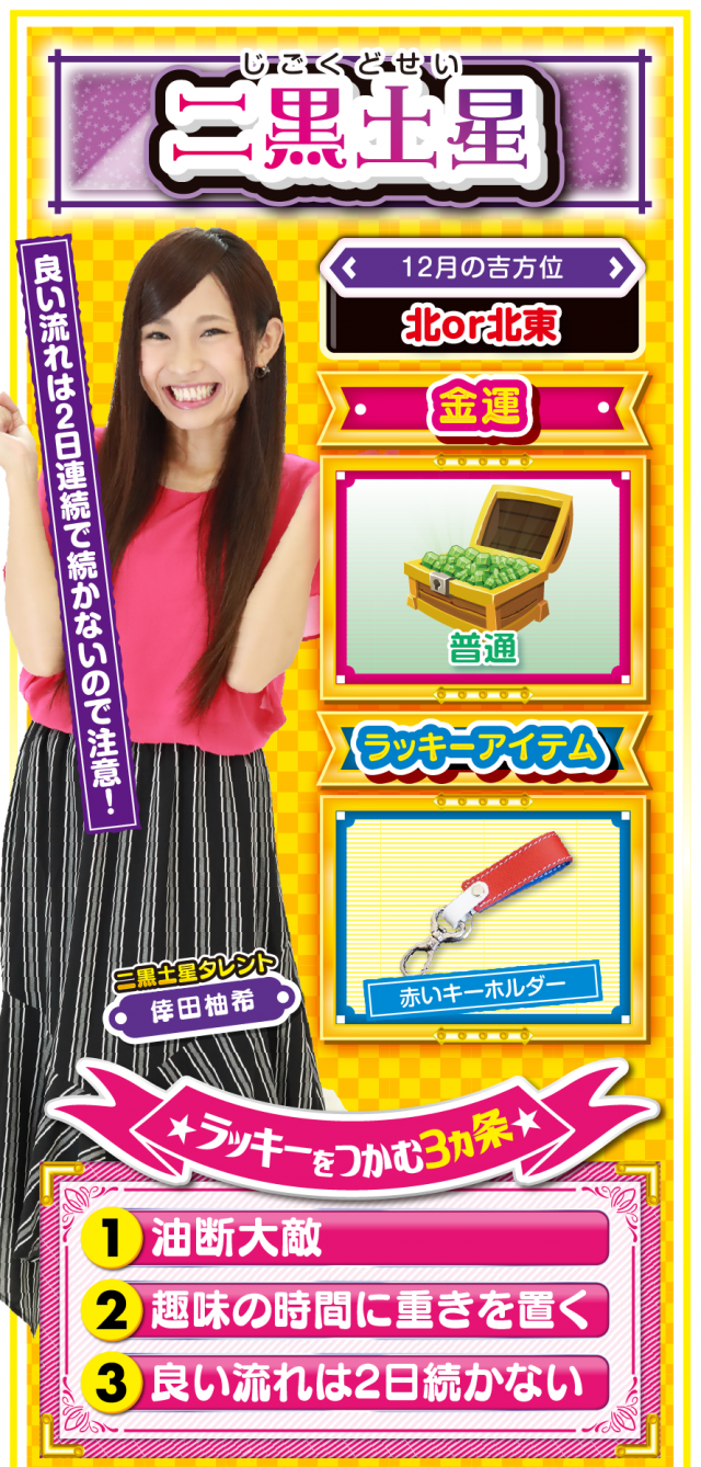 二黒土星占い結果