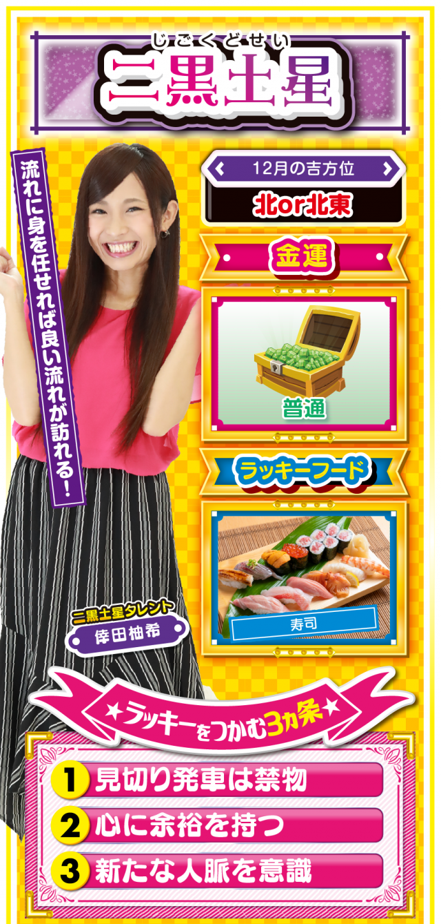 二黒土星占い結果