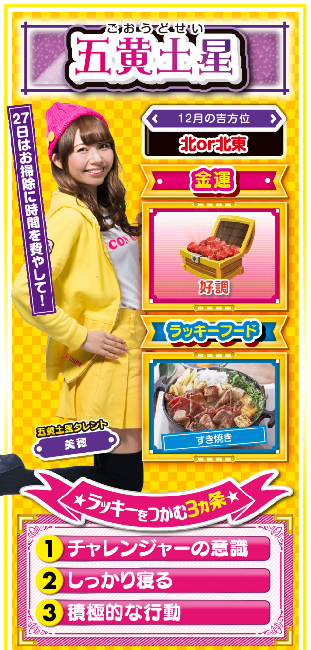 五黄土星占い結果