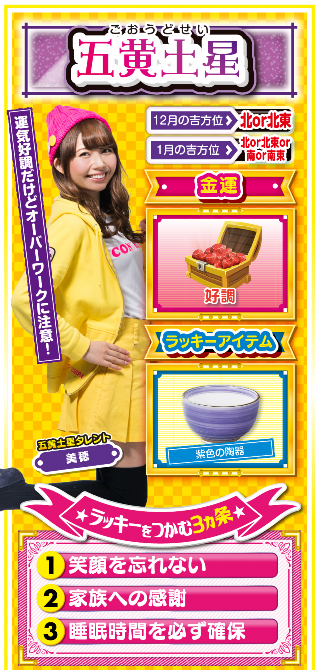 五黄土星占い結果