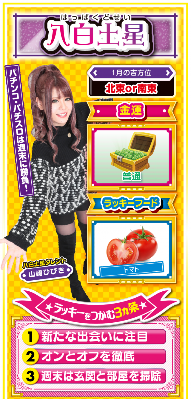 八白土星占い結果