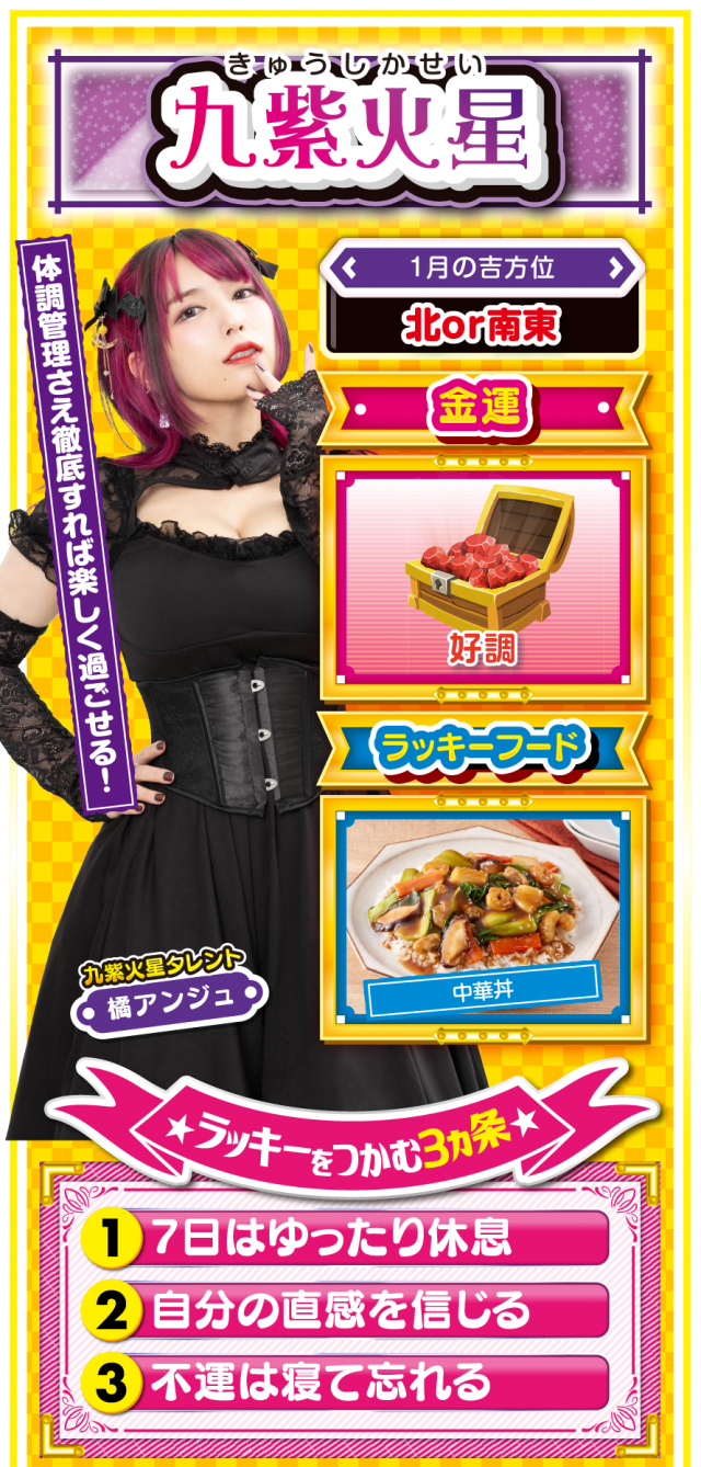 九紫火星占い結果