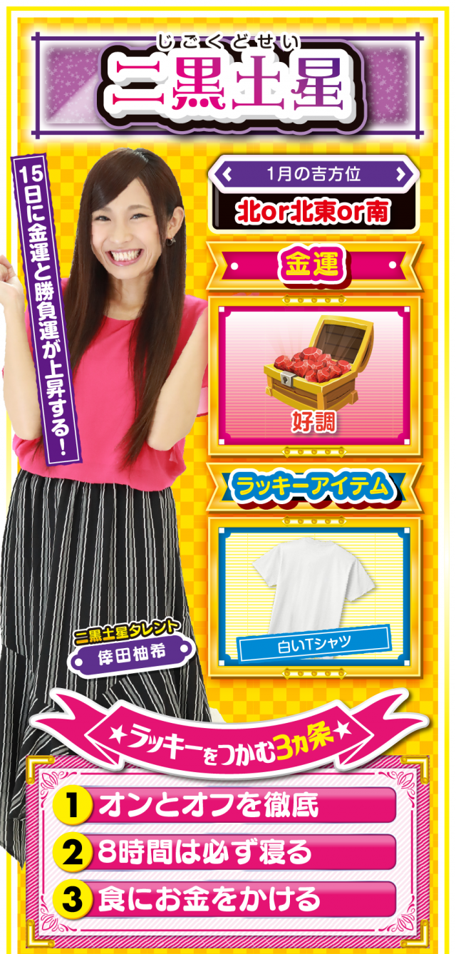 二黒土星占い結果