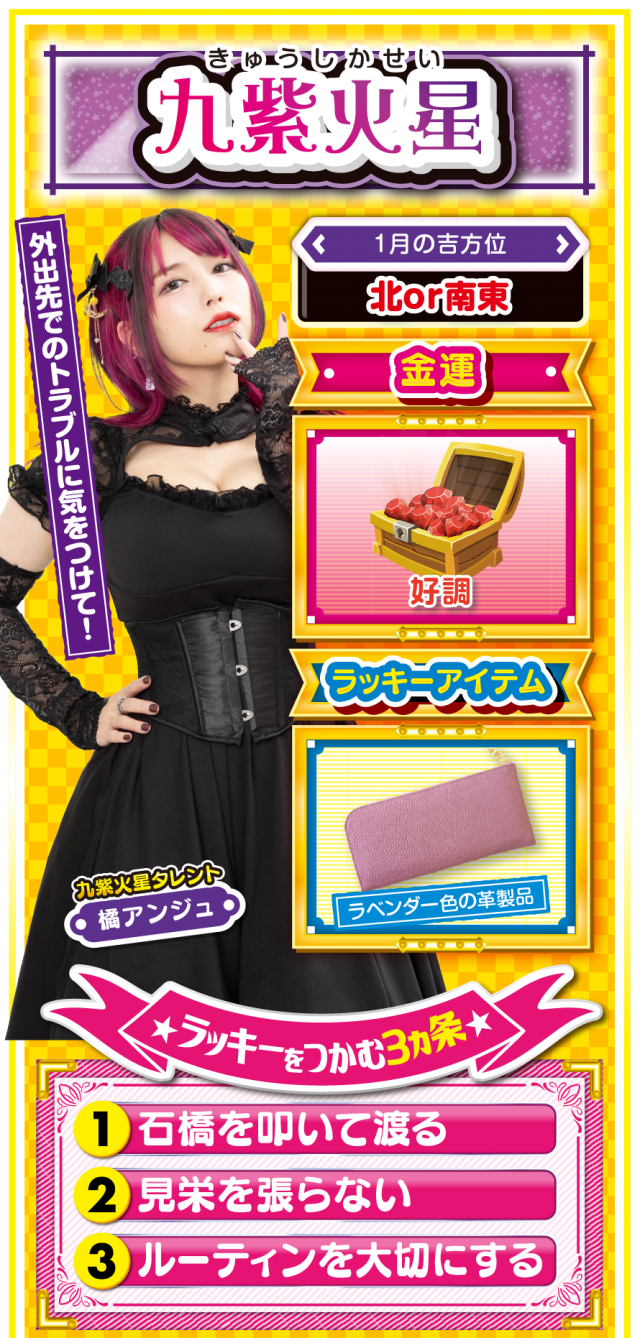 九紫火星占い結果