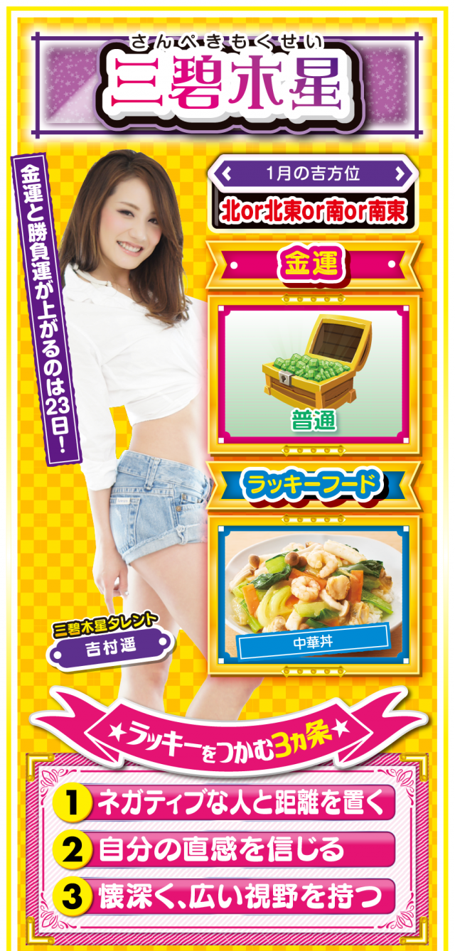 三碧木星占い結果