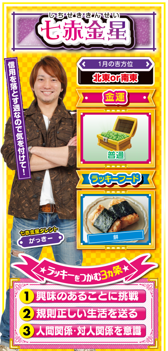 七赤金星占い結果