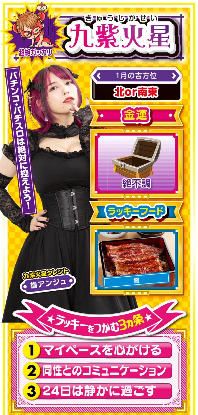 九紫火星占い結果