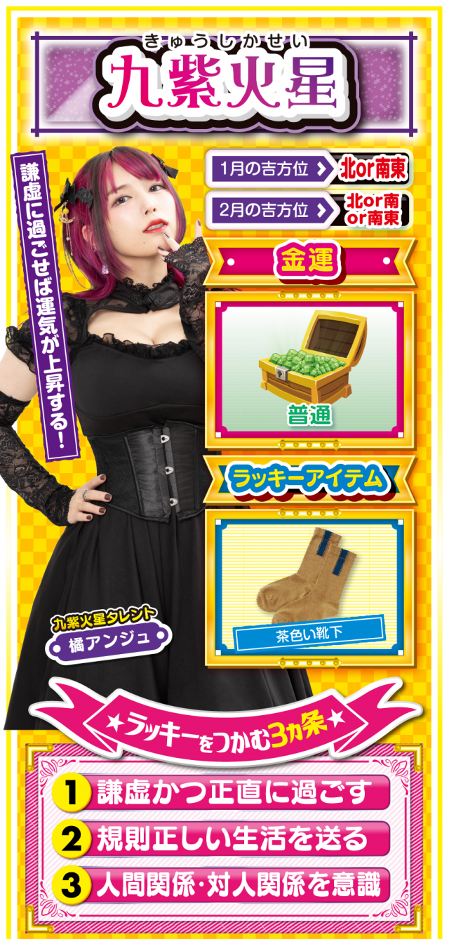 九紫火星占い結果